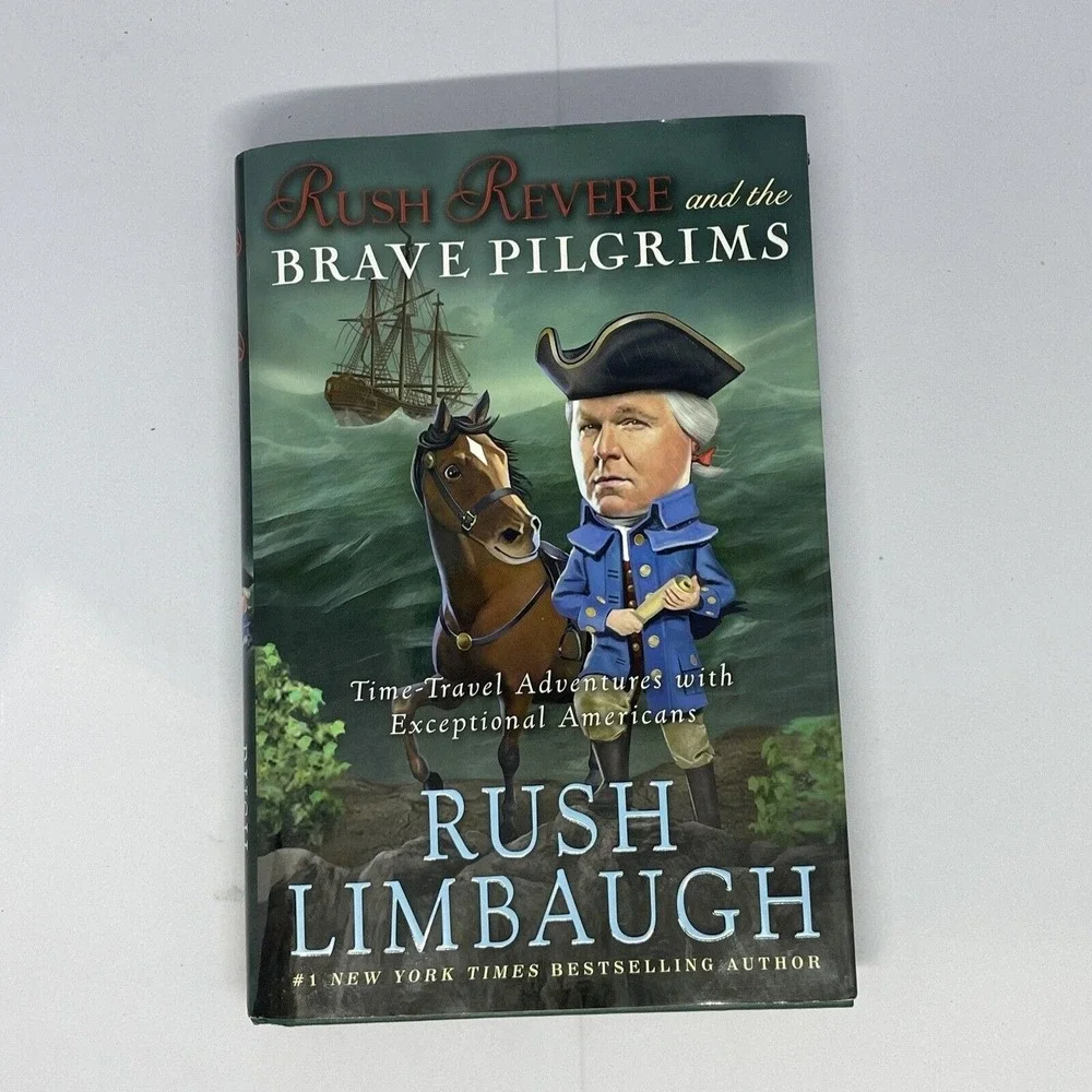 Rush Limbaugh Rush Revere Book Lot Brave Pilgrims First Patriots Hardcover Set